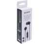 Słuchawki przewodowe Sony MDR-EX15AP Dokanałowe Mikrofon Czarny