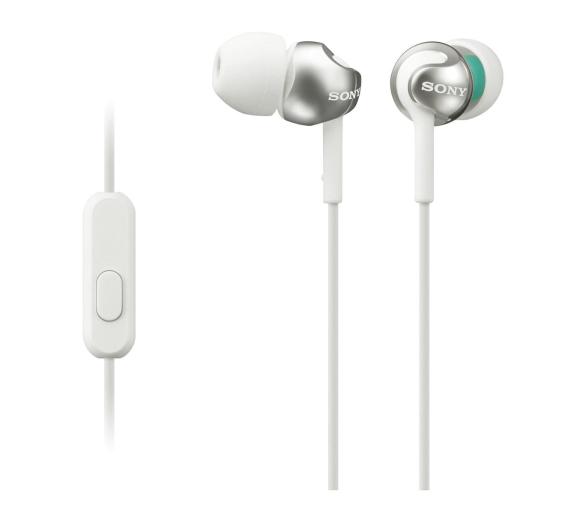 słuchawki przewodowe Sony MDR-EX110AP (biały)
