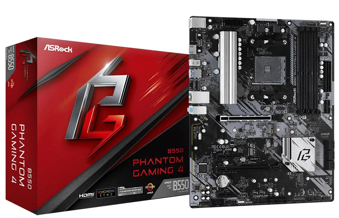 Płyta główna ASrock B550 Phantom Gaming 4