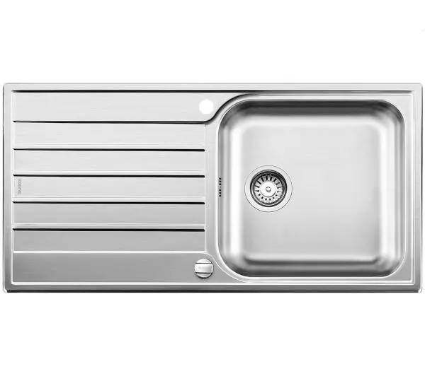 Zlewozmywaki kuchenne - Blanco LIVIT XL 6 S 518519 Stalowy Srebrny