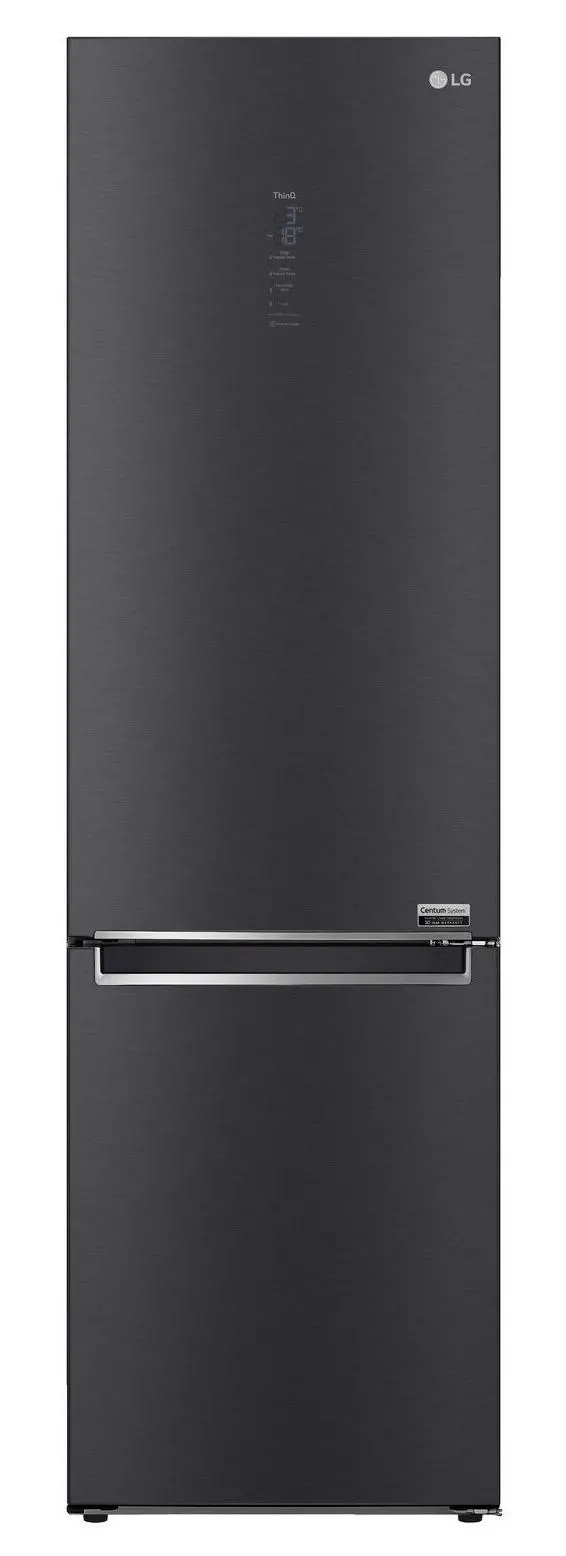 Lodówka LG GBB92MCACP1 Funkcje AI Pełny No Frost 203cm Komora świeżości Zdalne sterowanie Ciemny grafit