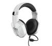 Słuchawki przewodowe z mikrofonem Trust GXT 323W Carus Nauszne Biały