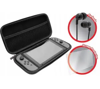 Zestaw akcesoriów Venom VS4793 etui + szkło + słuchawki do Nintendo Switch