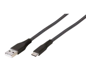 Kabel Vivanco LongLife USB-C 18W 2,5m Czarny