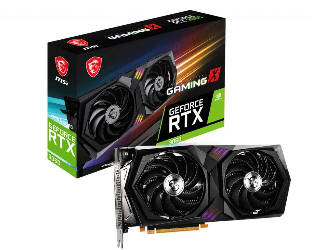 Karta graficzna MSI GeForce RTX 3060 GAMING X 12GB GDDR6 192bit DLSS