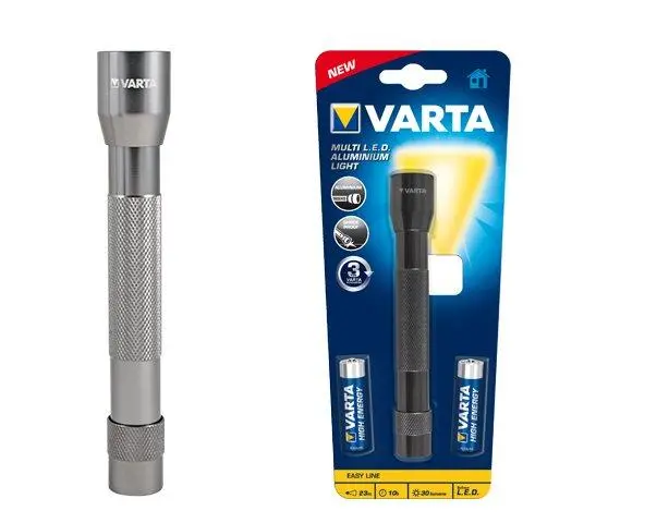 Latarka VARTA Multi LED Aluminium Light 2AA