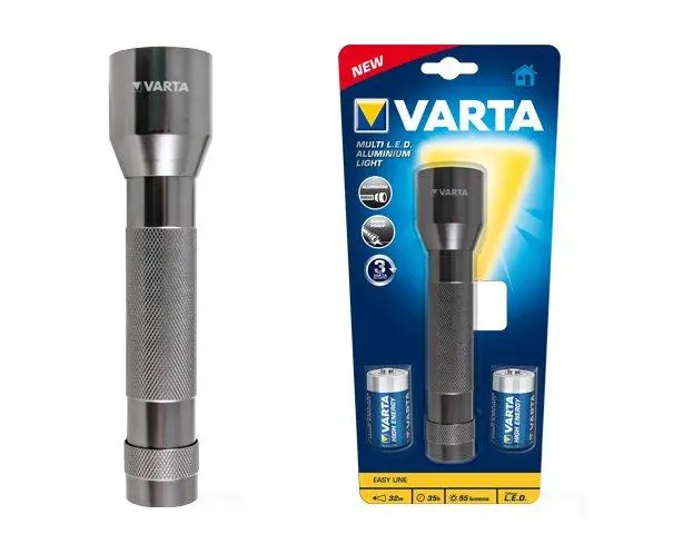 Latarka VARTA Multi LED Aluminium Light 2C