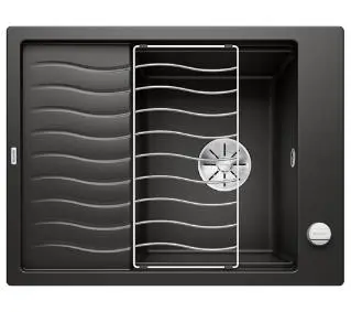 Blanco ELON 45 S 525879 Granitowy Czarny - Kup na Raty - RRSO 0%
