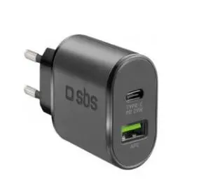 Ładowarka sieciowa SBS PD25W USB-C USB-A