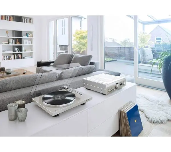 Denon DP-300F Automatyczny Napęd paskowy Przedwzmacniacz Srebrny - Kup na Raty - RRSO 0%