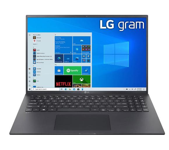 laptop LG Gram 16'' 2021 16Z90P-G.AA75Y Intel® Core™ i7-1165G7 - 16GB RAM - 512GB SSD Dysk - Win10