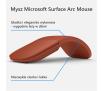 Myszka Microsoft Surface Arc Mouse Czerwony mak