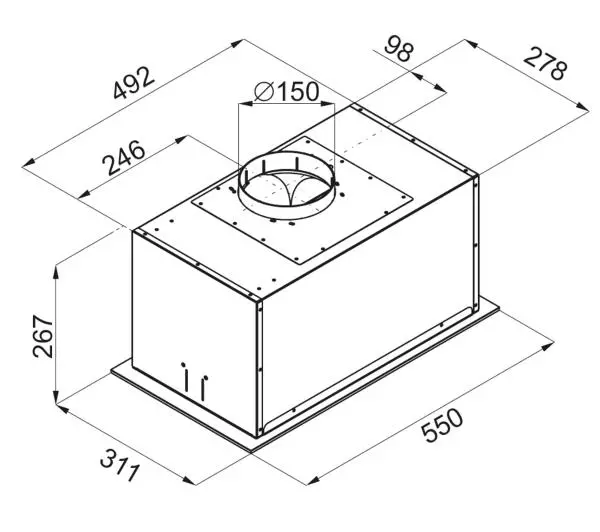 VDB Master 60 Glass Biały - DRUGI -30%, ALBO 5-TY ZA 1ZŁ - Kup na Raty - RRSO 0%