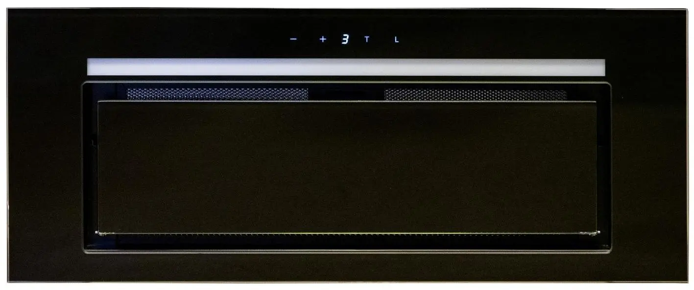 Okap VDB Master 74 Glass Czarny