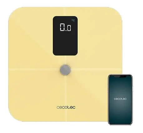 Waga Cecotec Surface Precision 10400 Smart Healthy Vision 180kg Żółty