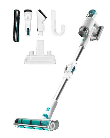 Odkurzacz bezprzewodowy Cecotec RockStar 200 Vital ErgoFlex 50min Wymienny akumulator