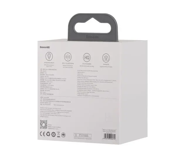 Baseus Encok W05 Dokanałowe Bluetooth 5.0 Niebieski