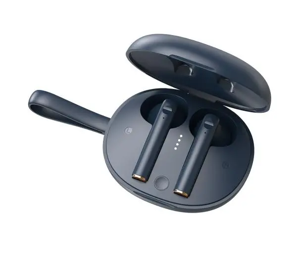 Baseus Encok W05 Dokanałowe Bluetooth 5.0 Niebieski