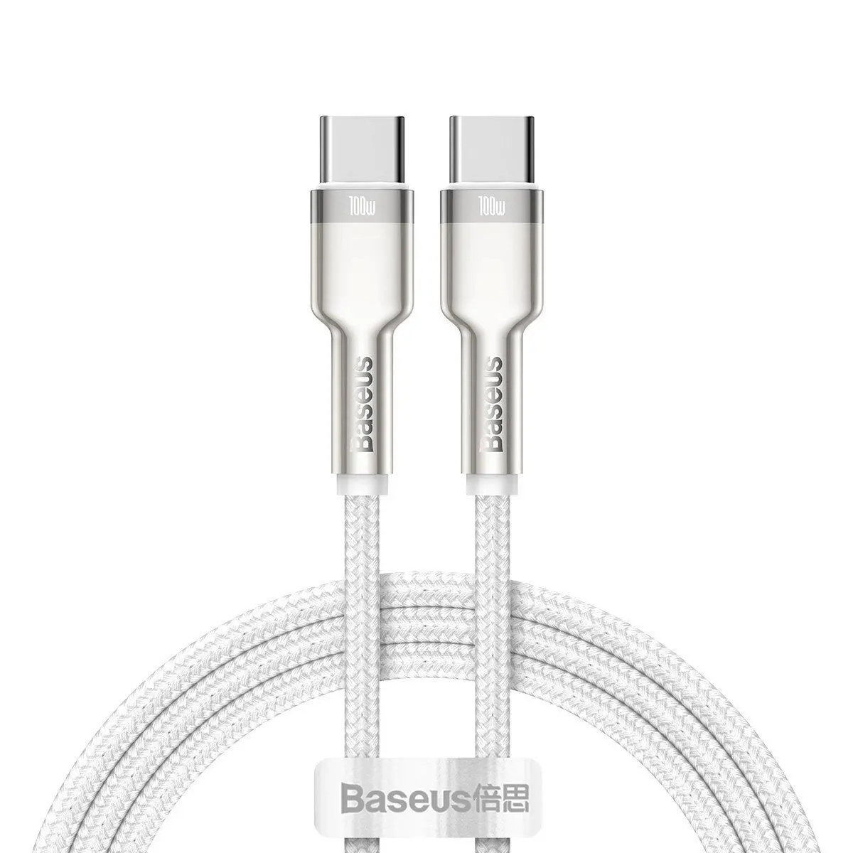 Kabel Baseus USB-C do USB-C Cafule 100W 2m Biały