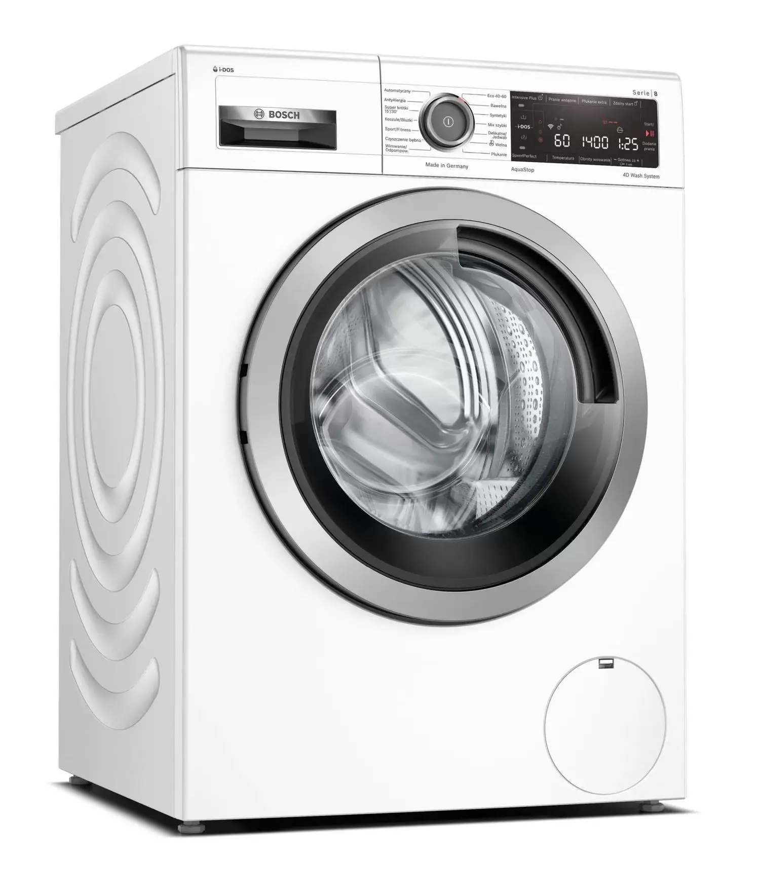 Pralka Bosch Serie 8 WAVH8K92PL 9kg 1400obr/min Zdalne sterowanie