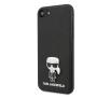 Etui Karl Lagerfeld Saffiano Ikonik Metal KLHCI8IKFBMBK do iPhone 7/8/SE 2020