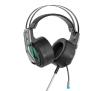 Słuchawki przewodowe z mikrofonem BlitzWolf BW-GH1 RGB Nauszne Czarno-zielony