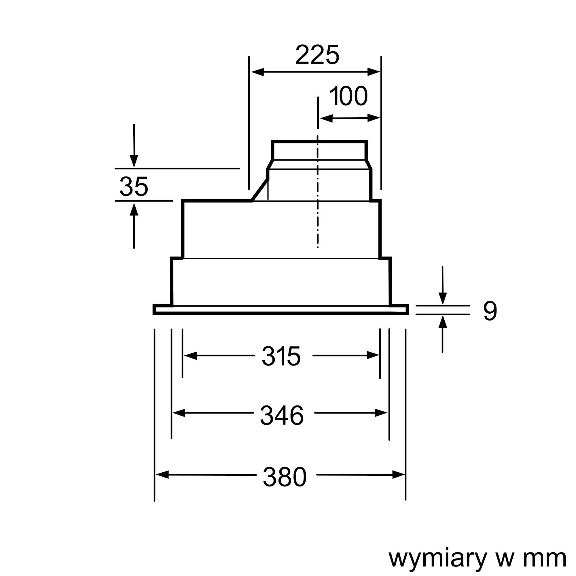 фото Витяжка вбудована Siemens LB55565 3