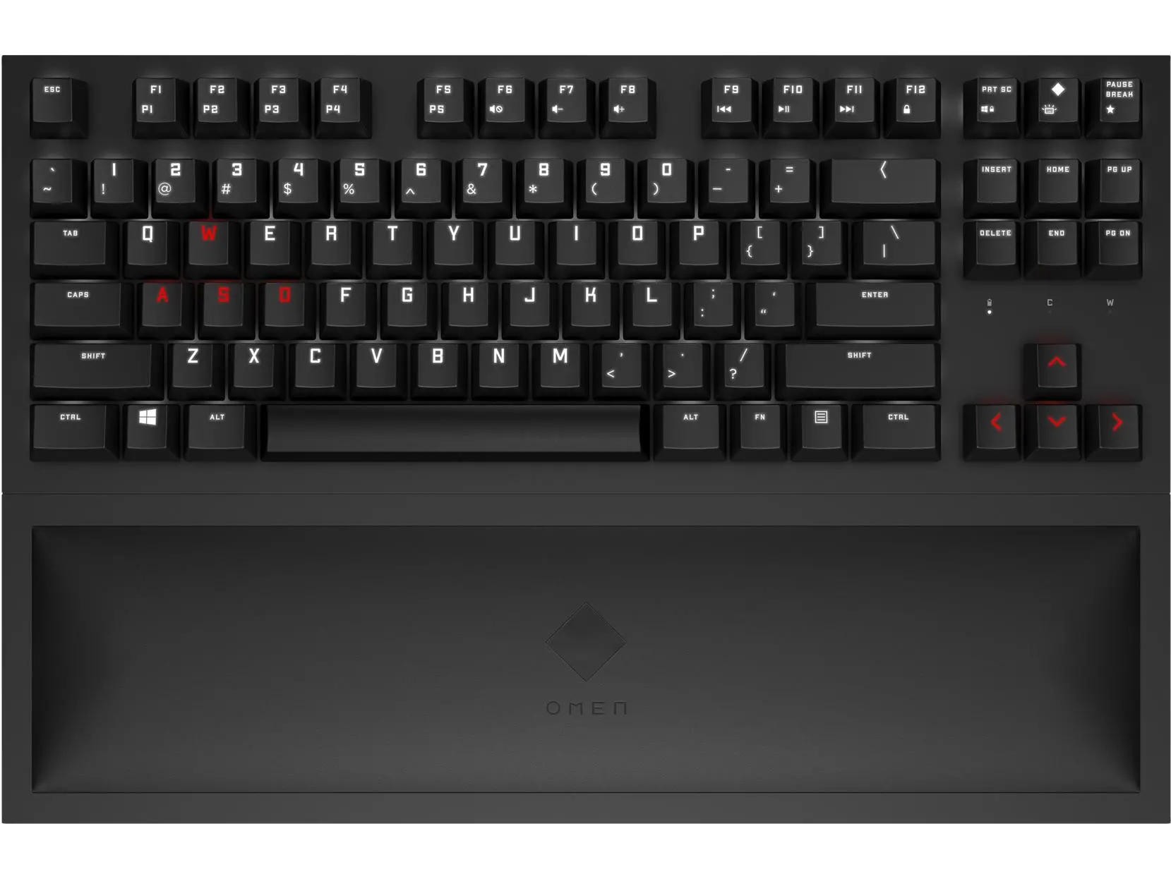 Klawiatura mechaniczna HP OMEN Spacer TKL Cherry MX Brown Czarny