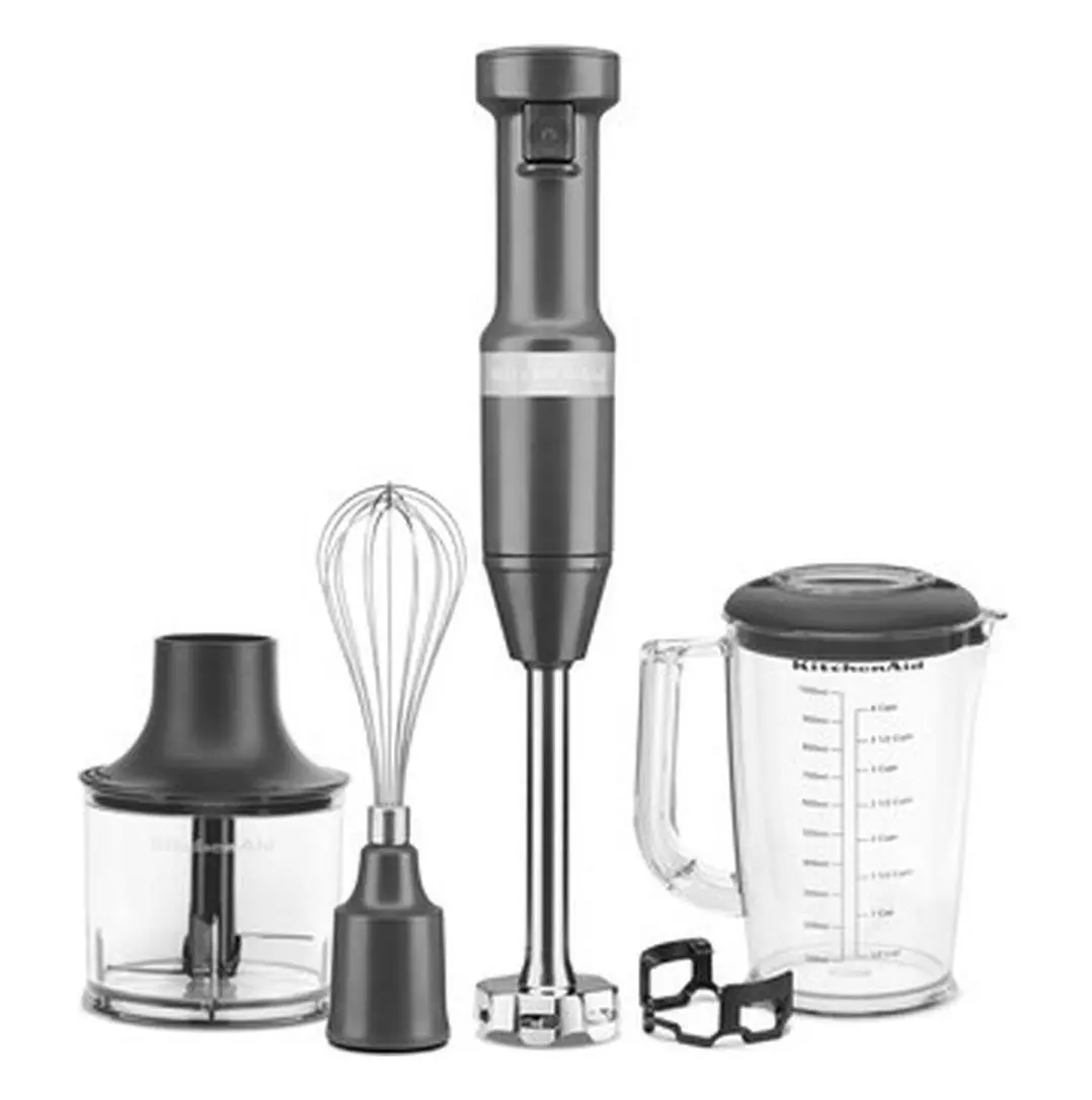 Blender KitchenAid 5KHBV83EDG 180W Rozdrabniacz Końcówka do ubijania