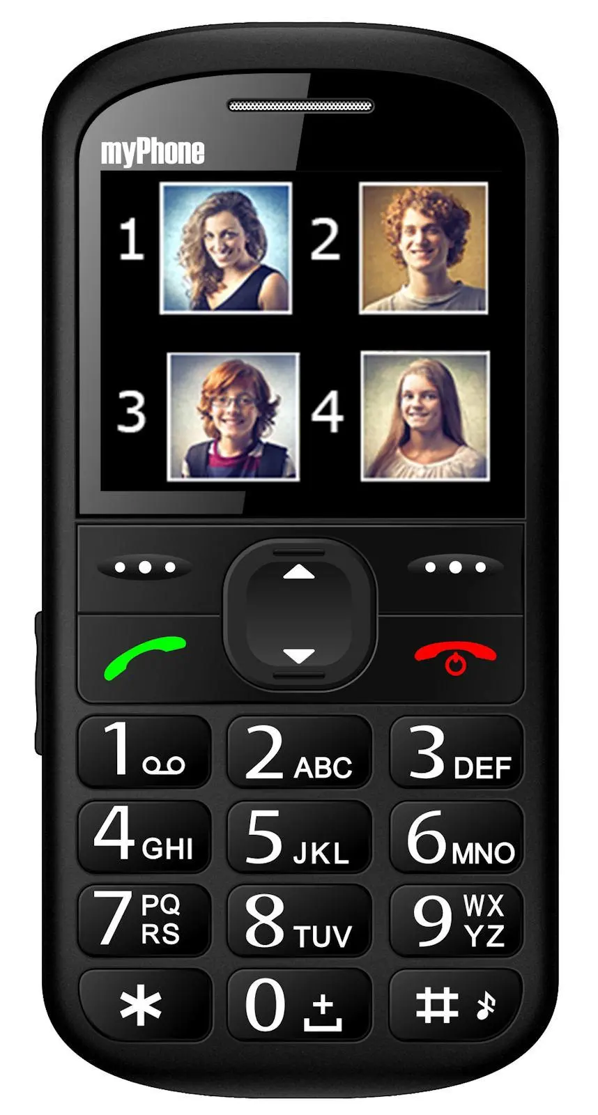Telefon myPhone Halo 2  2,2" 0,3Mpix Czarny