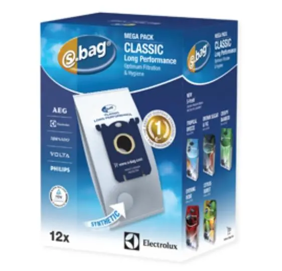 Worek do odkurzacza Electrolux E201M s-bag Classic Long Performance 12szt.