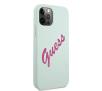 Etui Guess Silicone Vintage Script GUHCP12MLSVSBF do iPhone 12/12 Pro