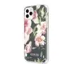 Etui Guess Flower GUHCN65IMLFL03 do iPhone 11 Pro Max Granatowy