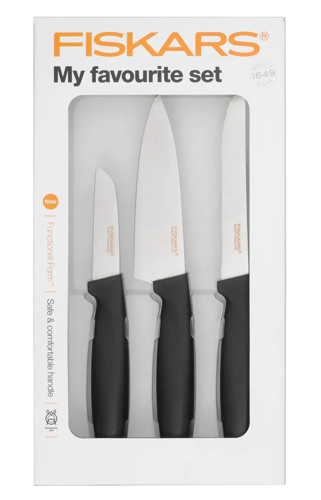 Zestaw noży Fiskars FunctionalForm 1014199 3 elementy