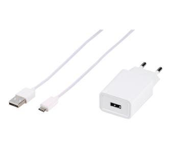 Ładowarka sieciowa Vivanco Adaptive Charge 15W + kabel USB-C
