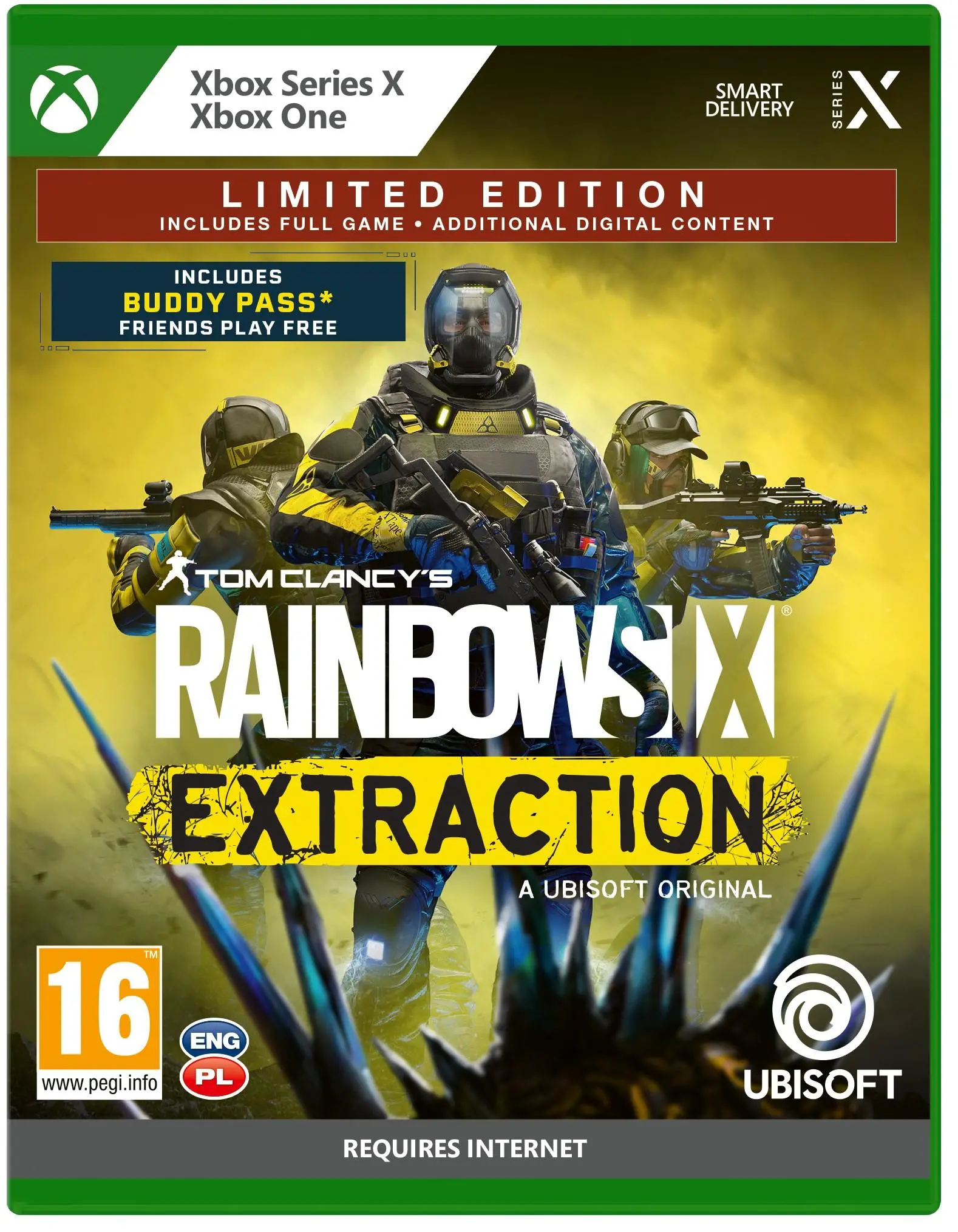 Tom Clancy's Rainbow Six Extraction Edycja Limitowana Gra na Xbox One (Kompatybilna z Xbox Series X)