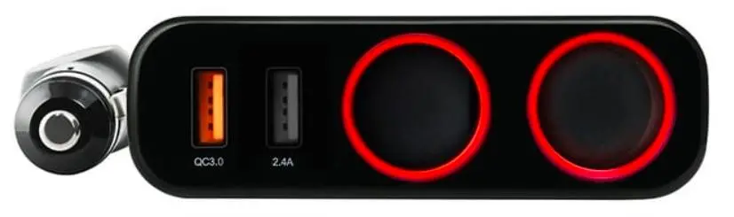 Rozdzielacz gniazda zapalniczki Xblitz R1 Quick Charge