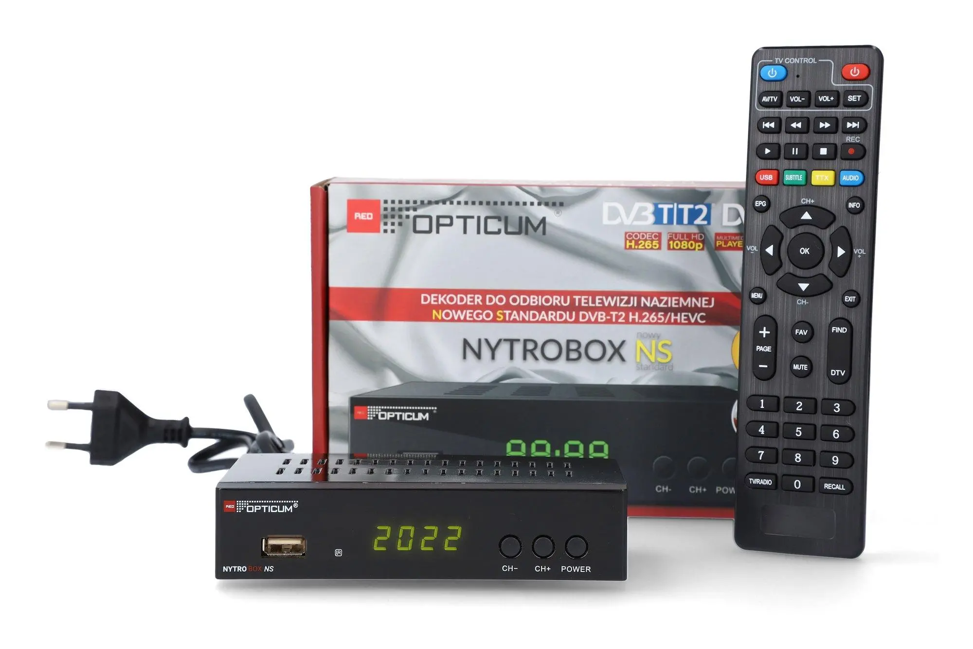 фото TV-тюнер Opticum Nytro Box NS DVB-T2