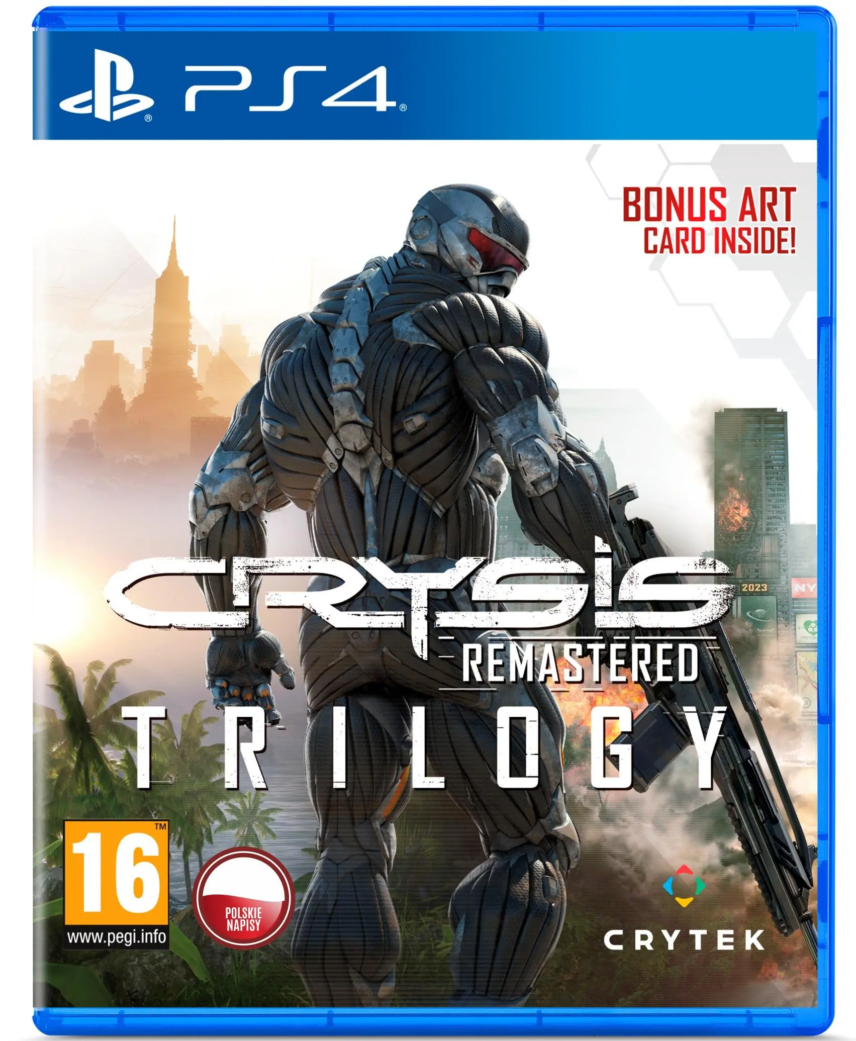 Crysis Remastered Trilogy Gra na PS4 (Kompatybilna z PS5)