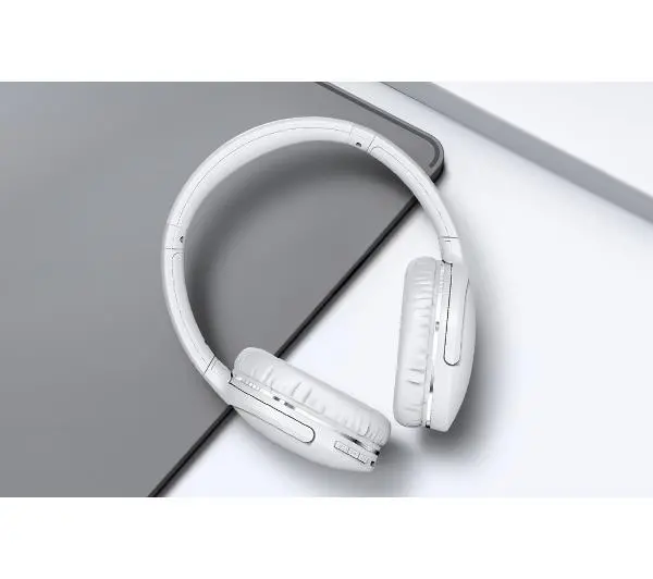 Baseus Encok D02 Pro Nauszne Bluetooth 5.0 Biały