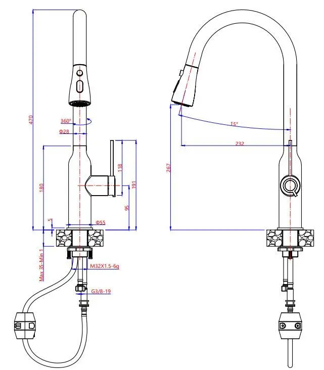 Bateria Quadron 3573591_ PVDC1 Jessica Miedziany Stal szlachetna