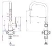 Bateria Quadron 3523501_WHMPVDC1 Natalie Biały/Miedziany Stal szlachetna