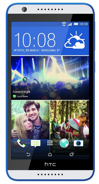 Smartfon HTC Desire 820 (biały)