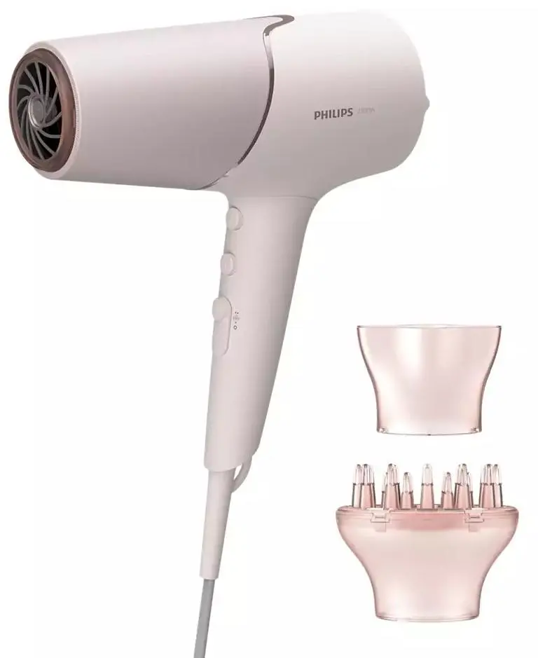 Suszarka do włosów Philips Seria 5000 BHD530/00 Jonizacja Dyfuzor Zimny nawiew 2300W 3 prędkości 3 temperatury