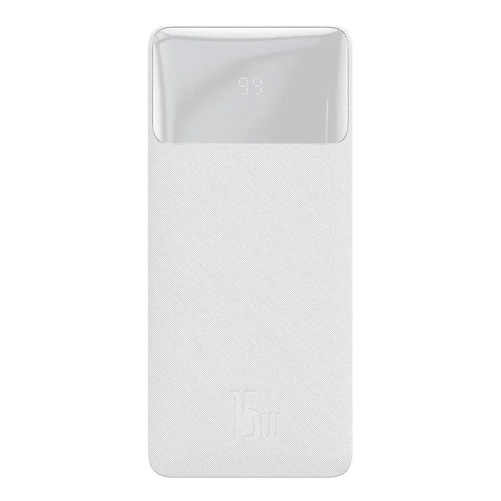 Powerbank Baseus PPBD050102 Bipow 20000mAh 2xUSB USB-C 15W Biały