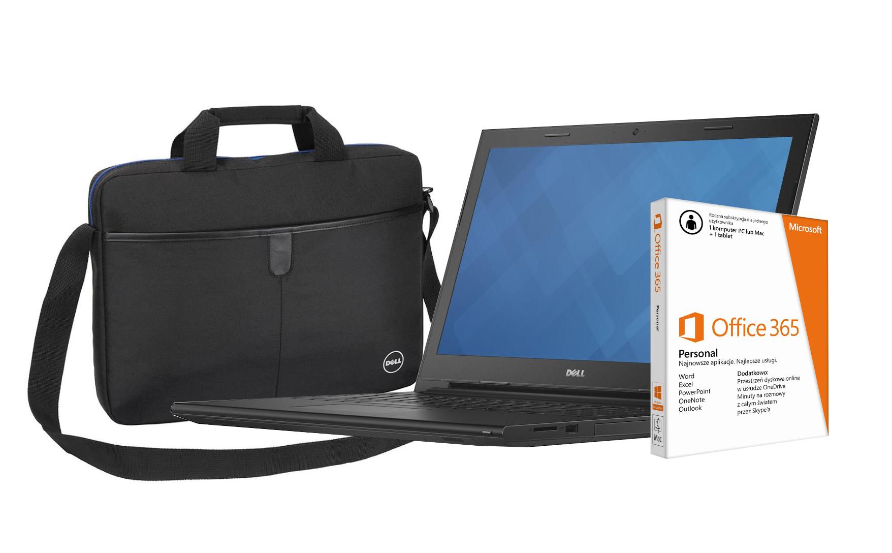 Dell Inspiron 15 3542 15,6" Intel® Core™ i5 4GB RAM  500GB Dysk  820M Grafika Win8.1+ Office + torba