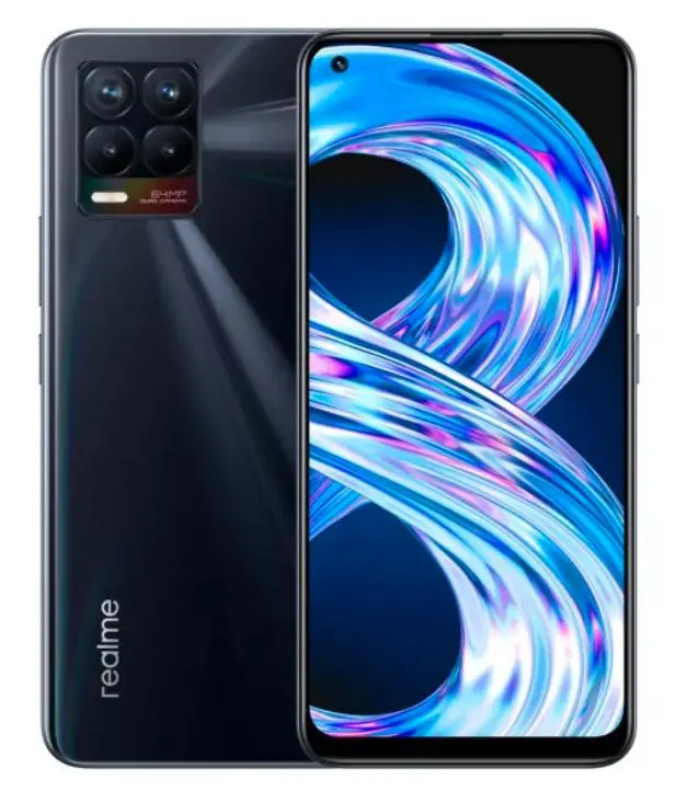 Smartfon realme 8  8/128GB 6,4" 60Hz 64Mpix Czarny