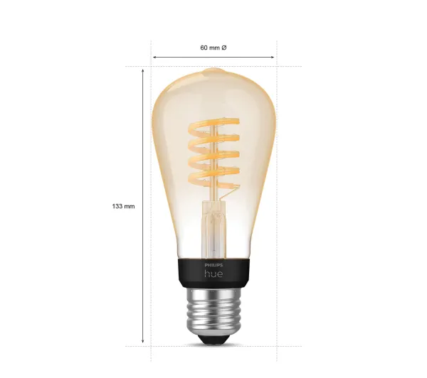 Philips Hue White Ambiance Filament Edison E27 1 szt.