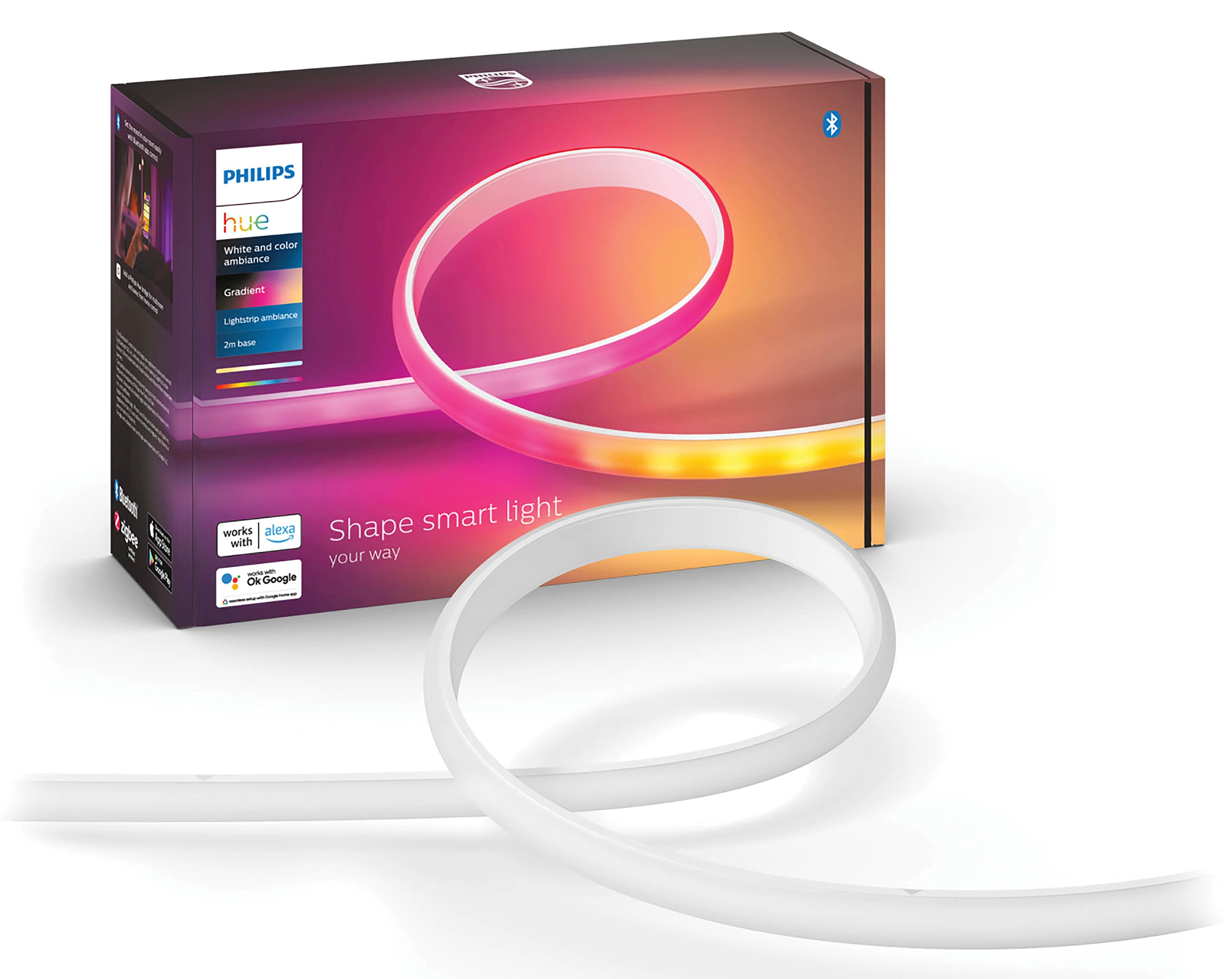 Taśma LED Philips Hue White and Colour Ambiance Lightstrip 2m