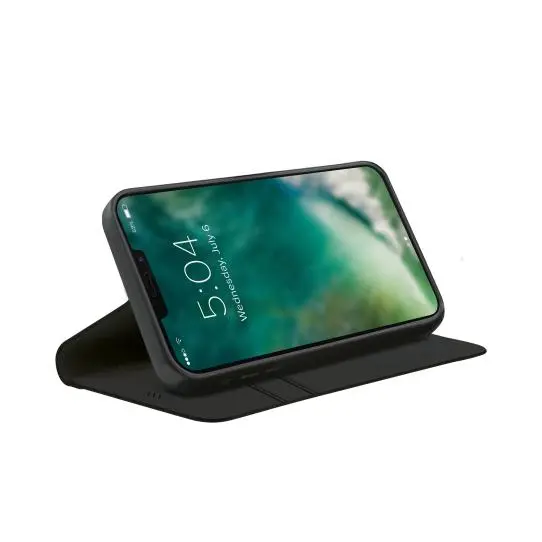 Etui Xqisit Eco Wallet Selection Anti Bac do iPhone 13 Pro Czarny